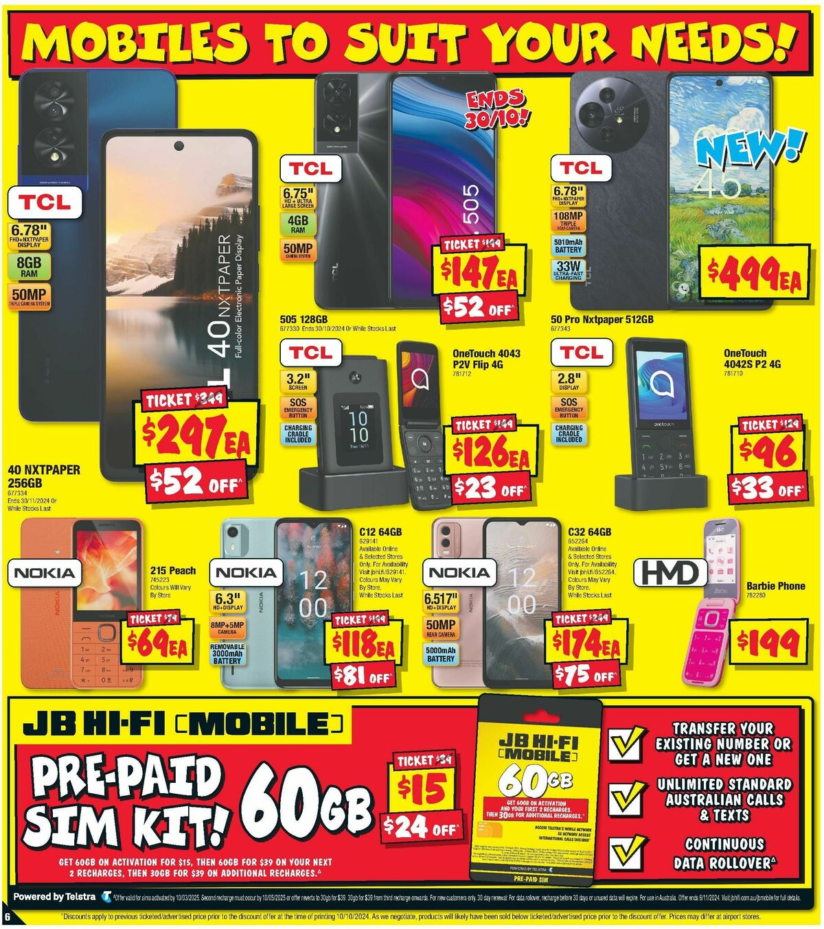 JB Hi-Fi Catalogues from 24 October