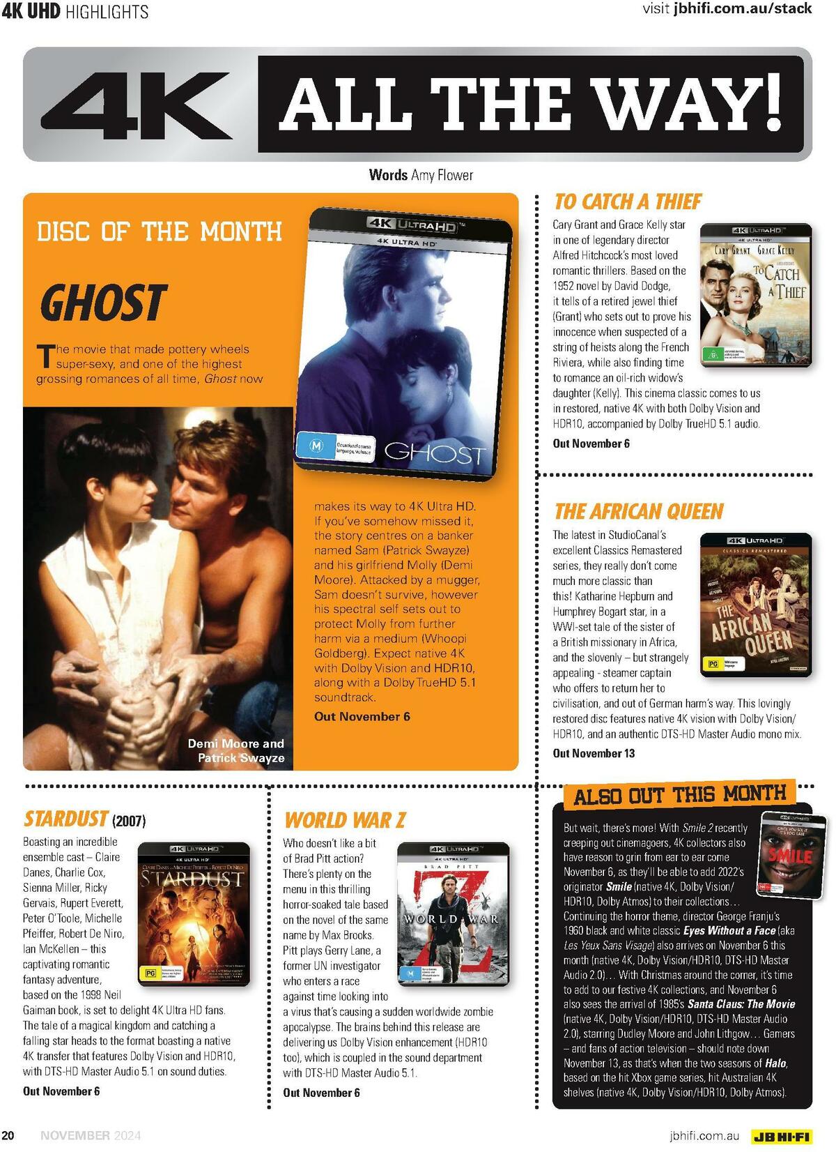 JB Hi-Fi Magazine November Catalogues from 1 November