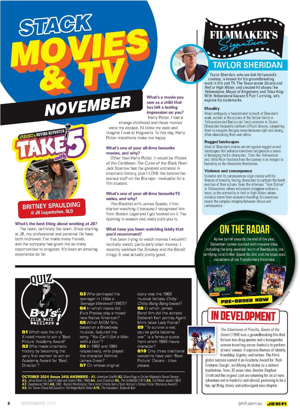 JB Hi-Fi Magazine November Catalogues from 1 November