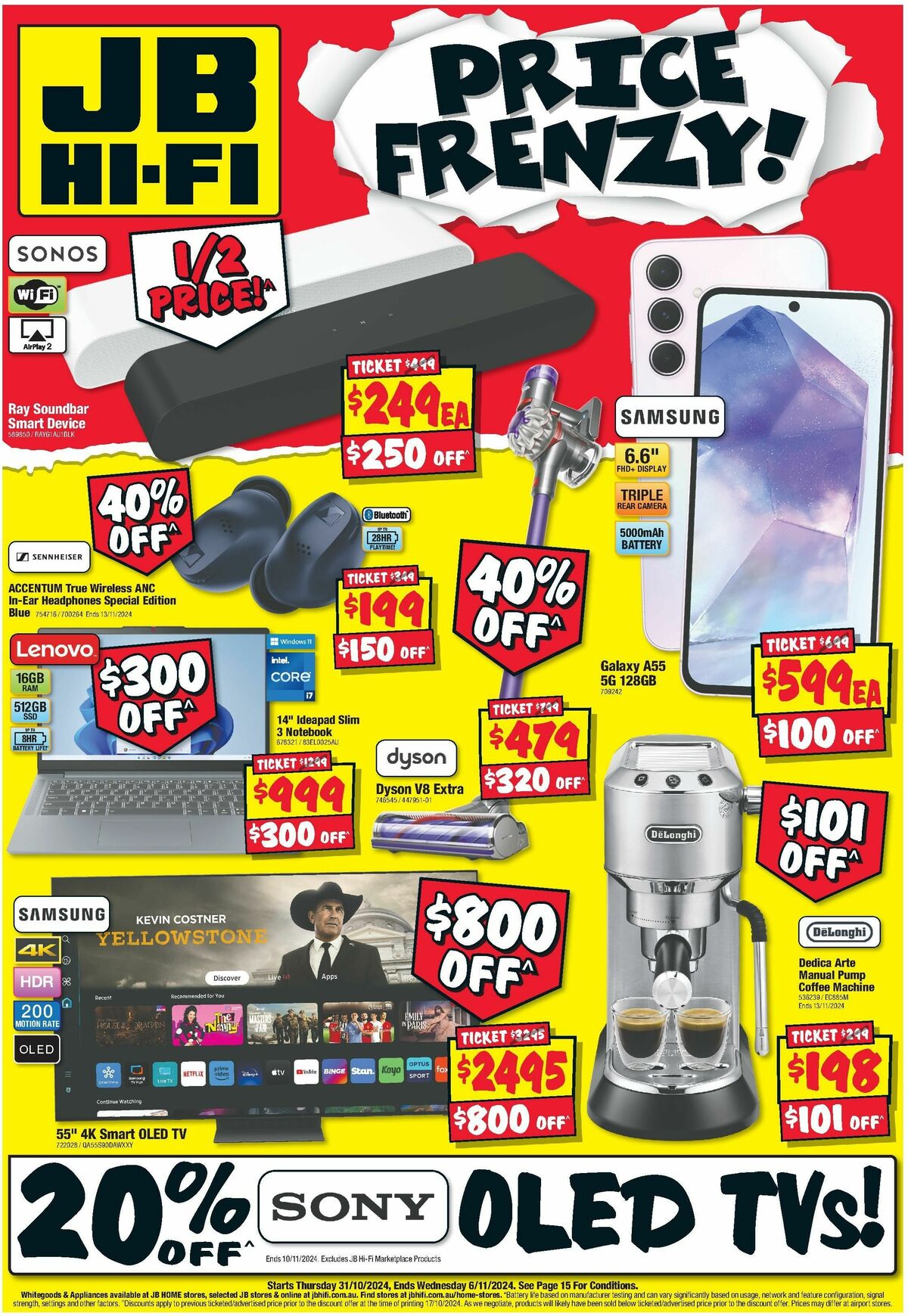 JB Hi-Fi Catalogues from 31 October