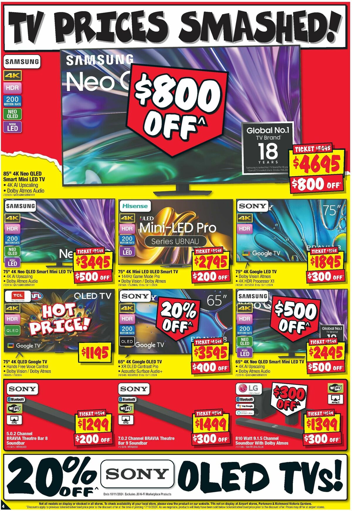 JB Hi-Fi Catalogues from 31 October