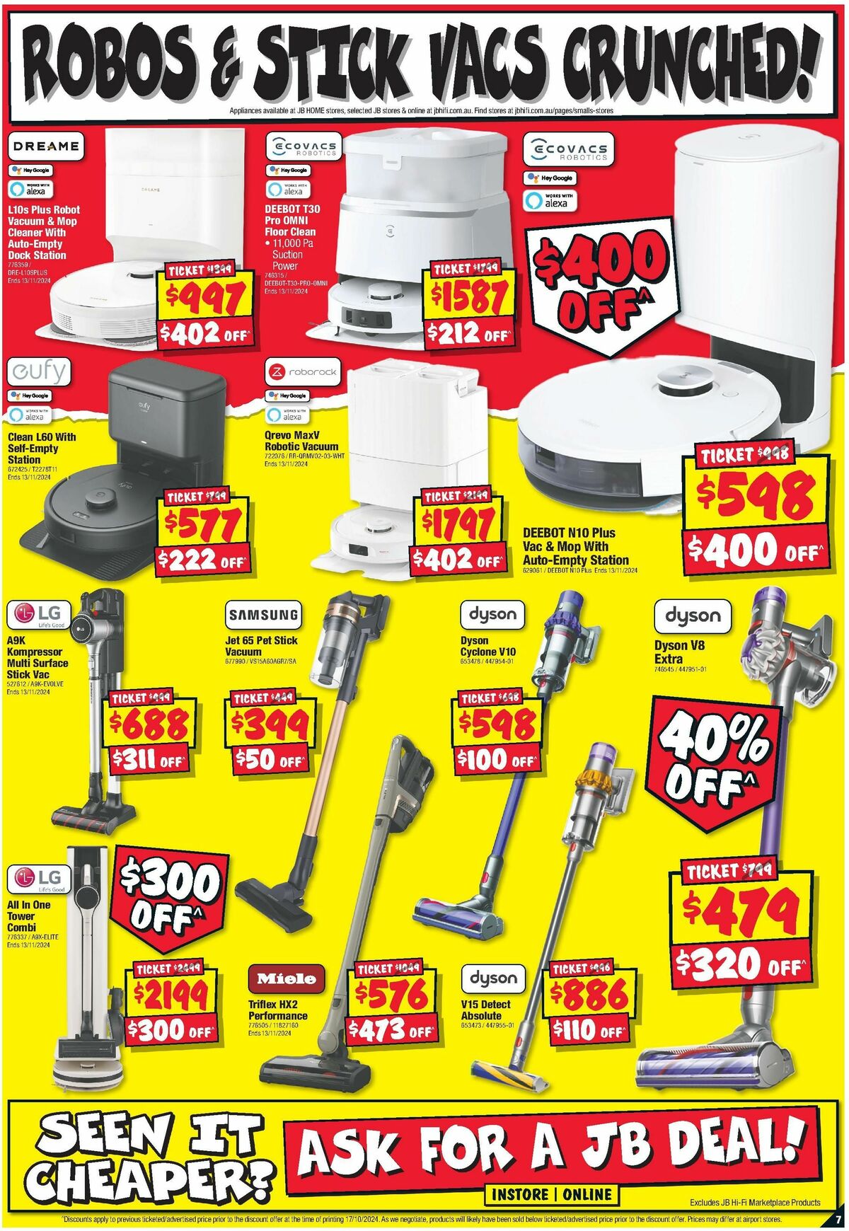 JB Hi-Fi Catalogues from 31 October