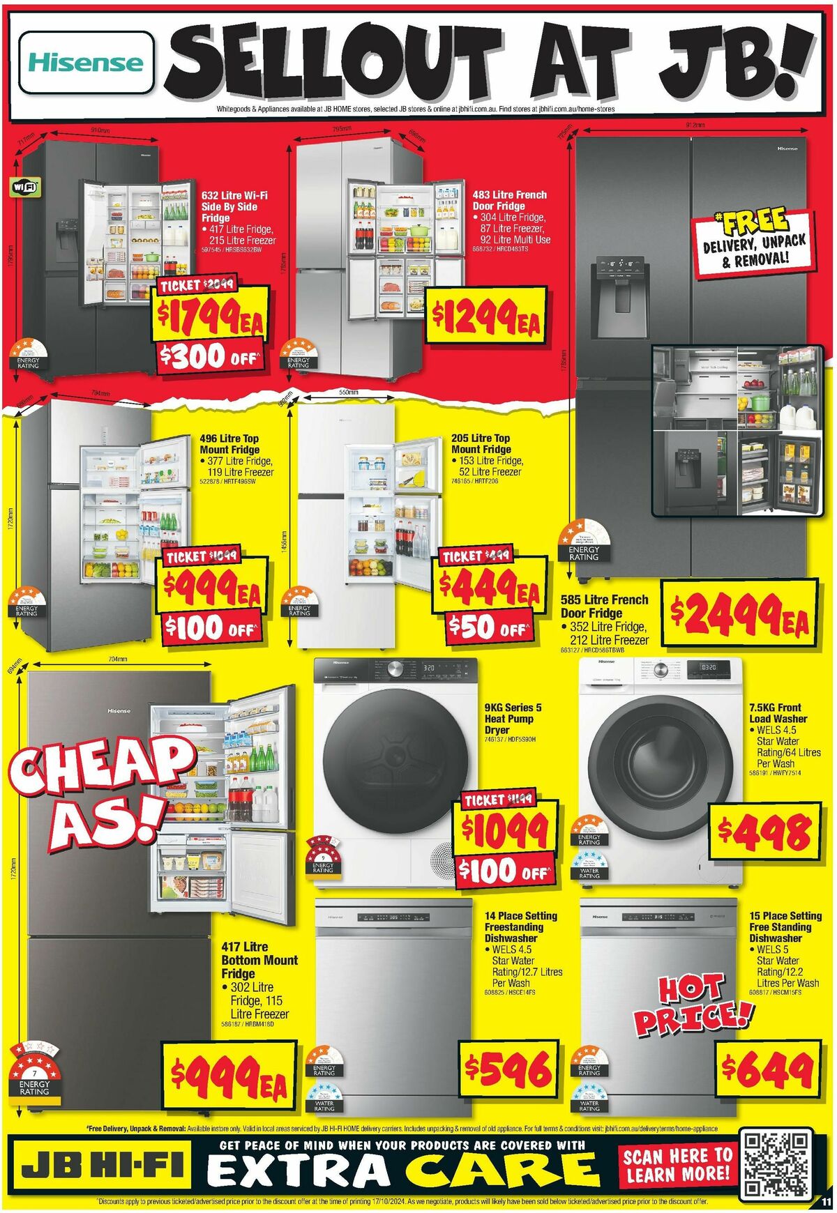 JB Hi-Fi Home Appliance Sellout Catalogues from 31 October