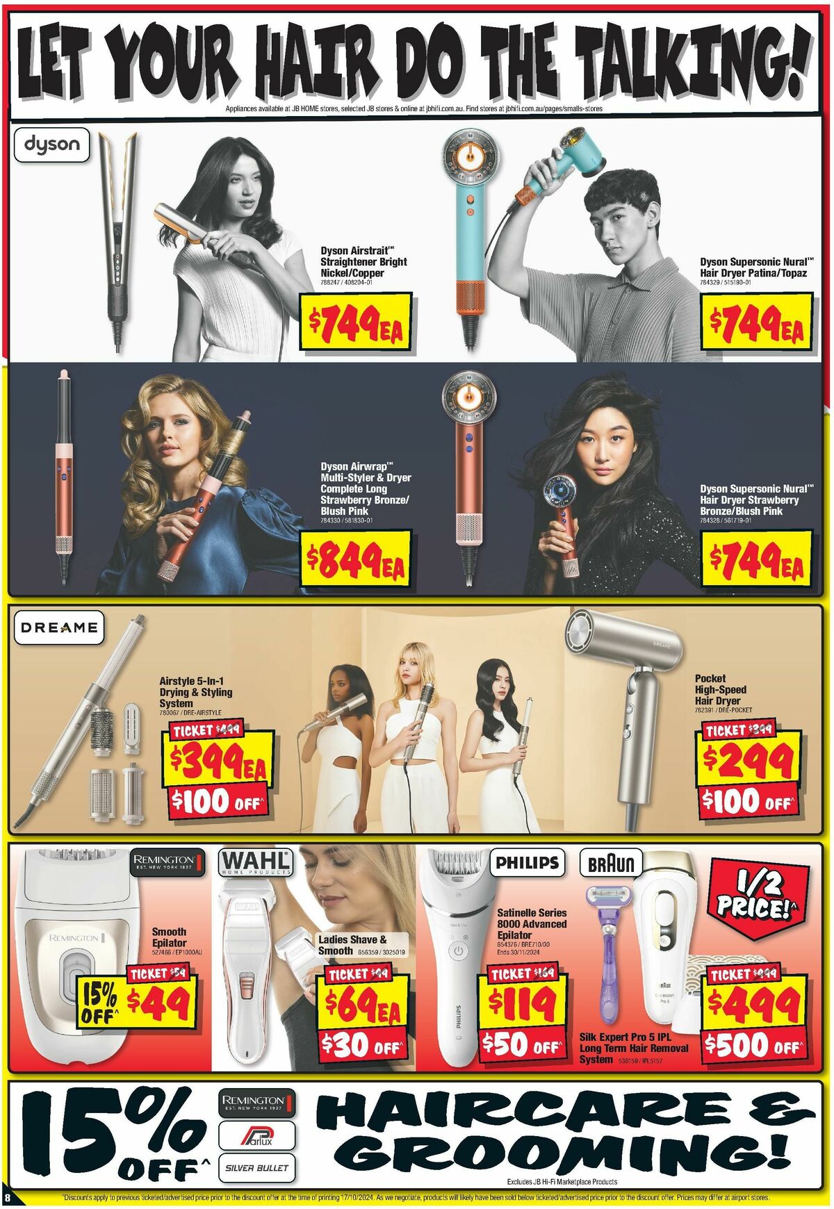 JB Hi-Fi Home Appliance Sellout Catalogues from 31 October