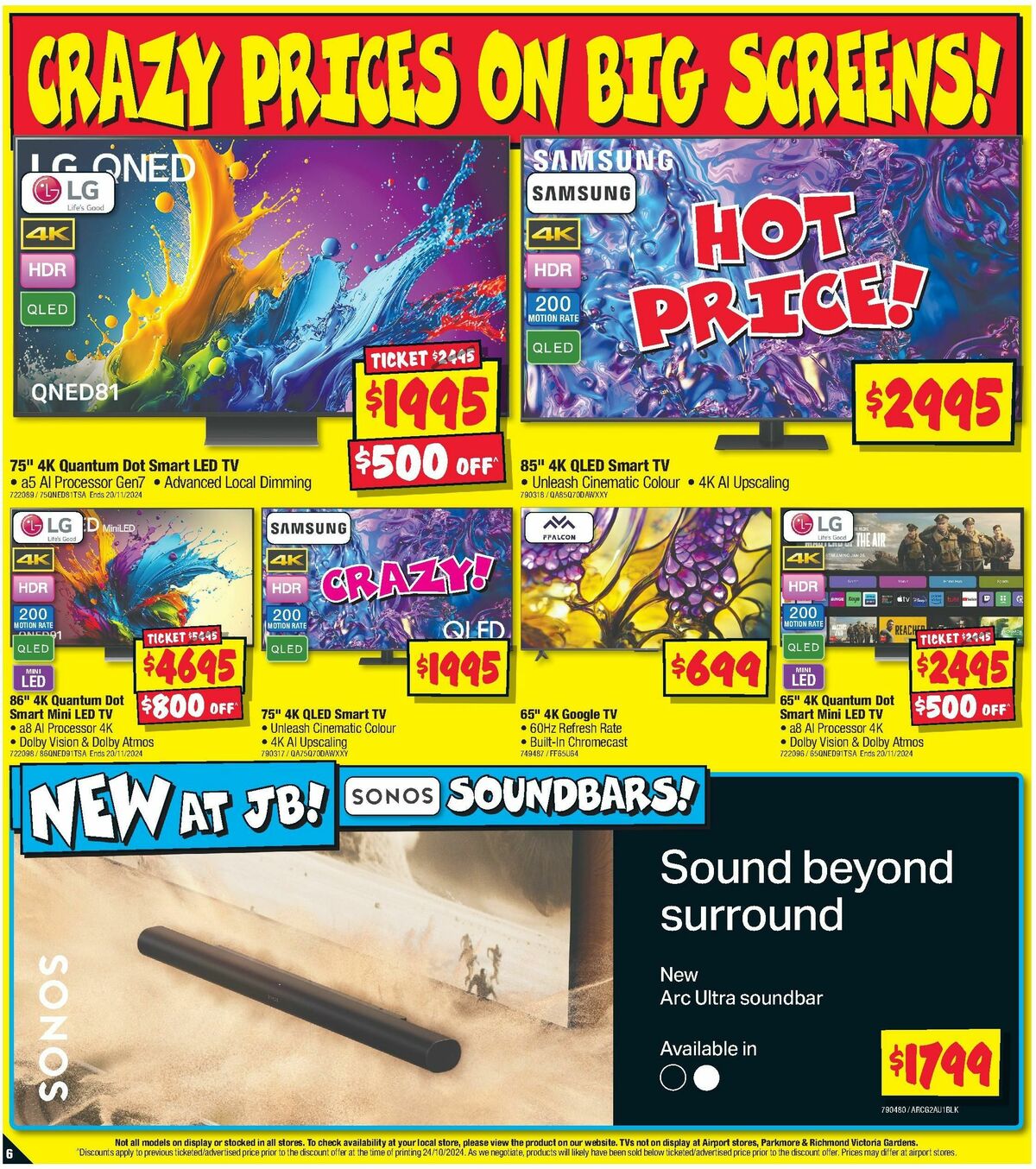 JB Hi-Fi Catalogues from 7 November