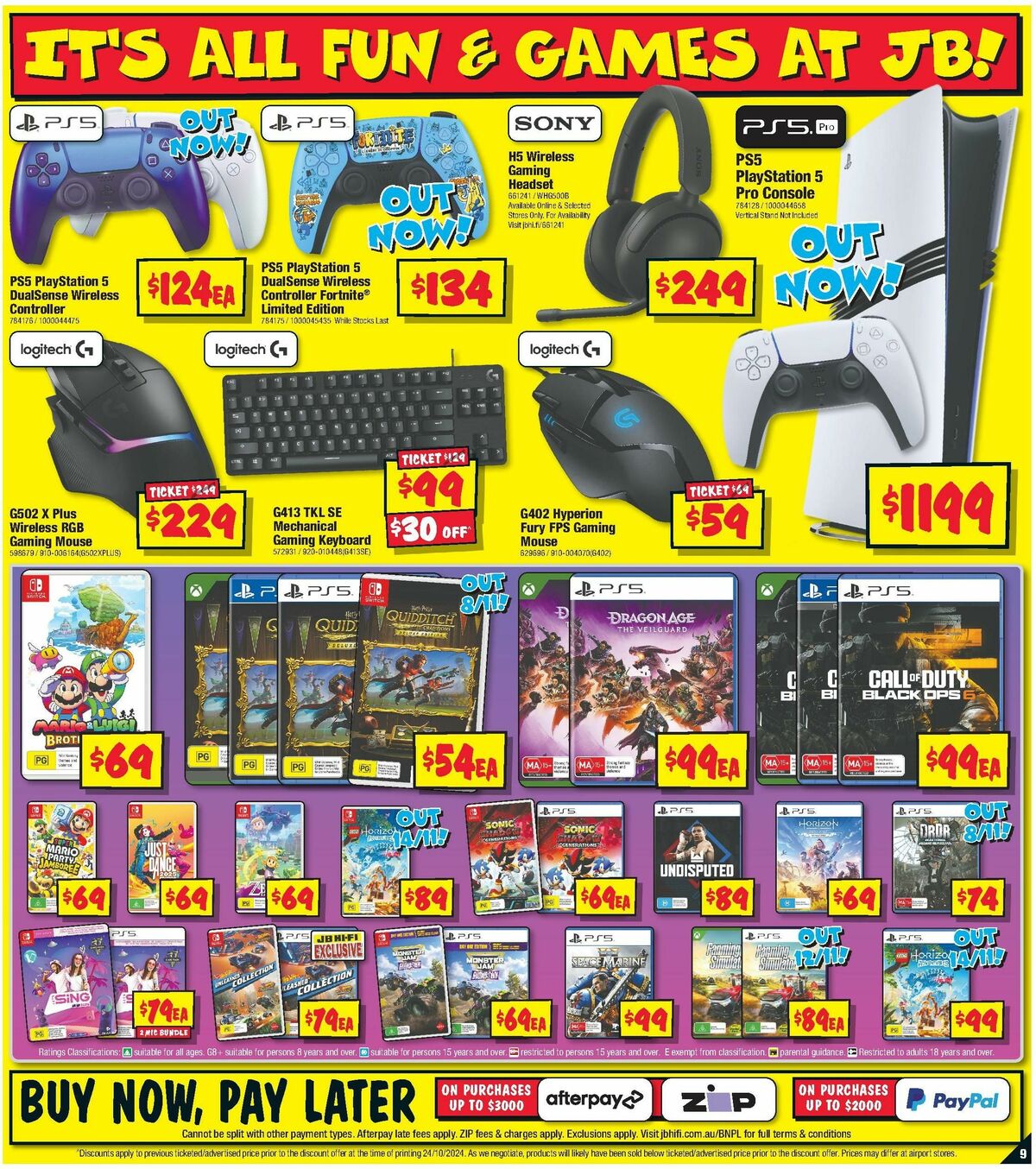 JB Hi-Fi Catalogues from 7 November