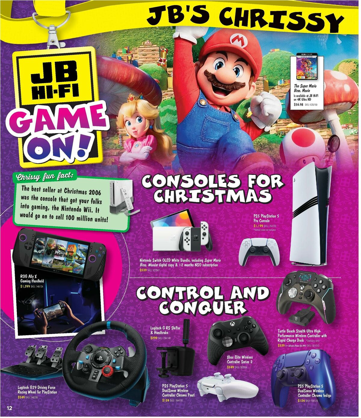 JB Hi-Fi Christmas Gift Ideas Catalogues from 13 November