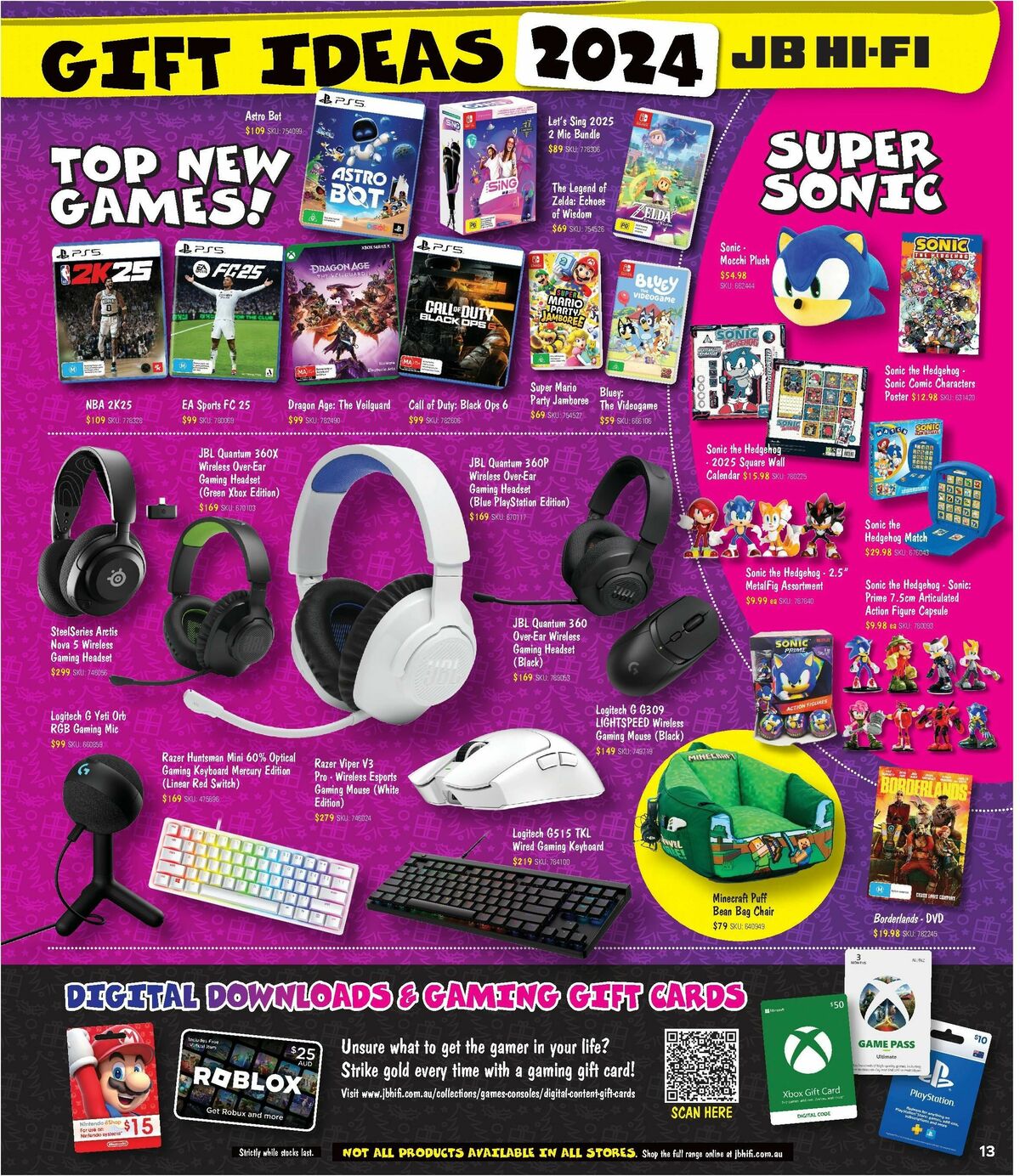 JB Hi-Fi Christmas Gift Ideas Catalogues from 13 November