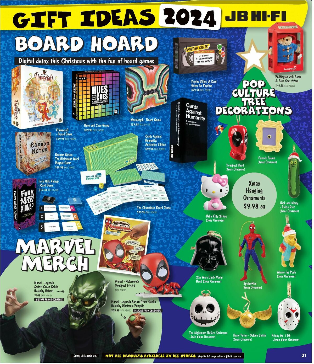 JB Hi-Fi Christmas Gift Ideas Catalogues from 13 November