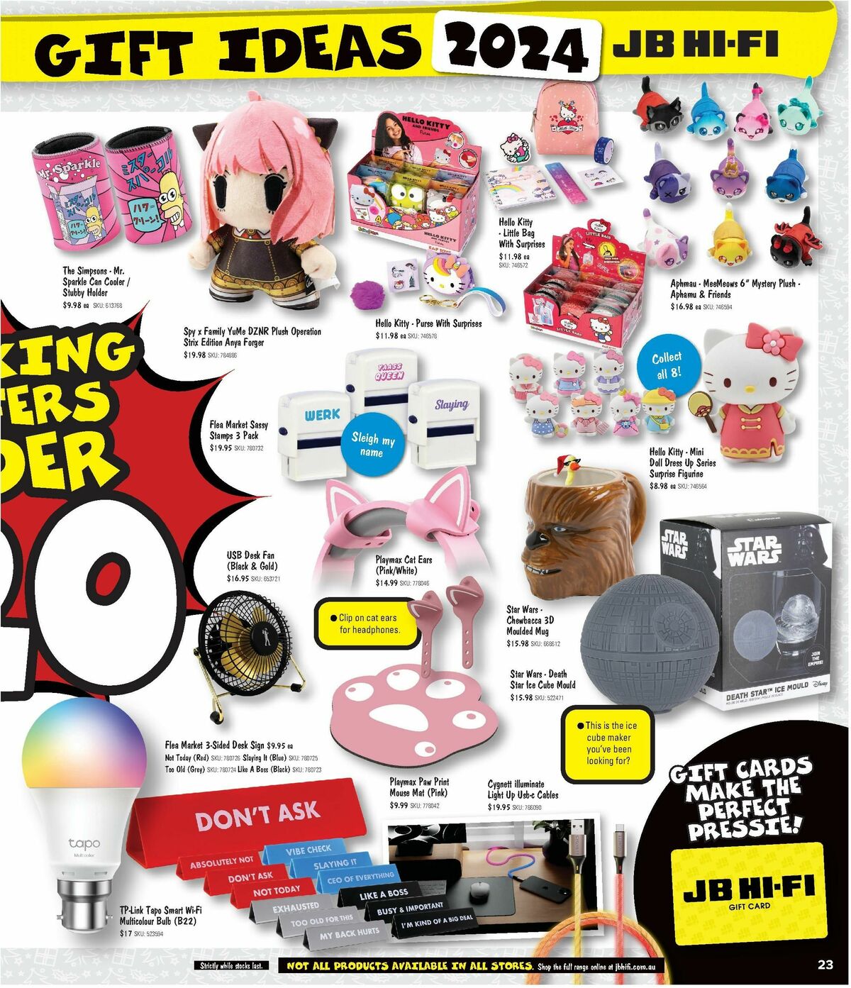 JB Hi-Fi Christmas Gift Ideas Catalogues from 13 November