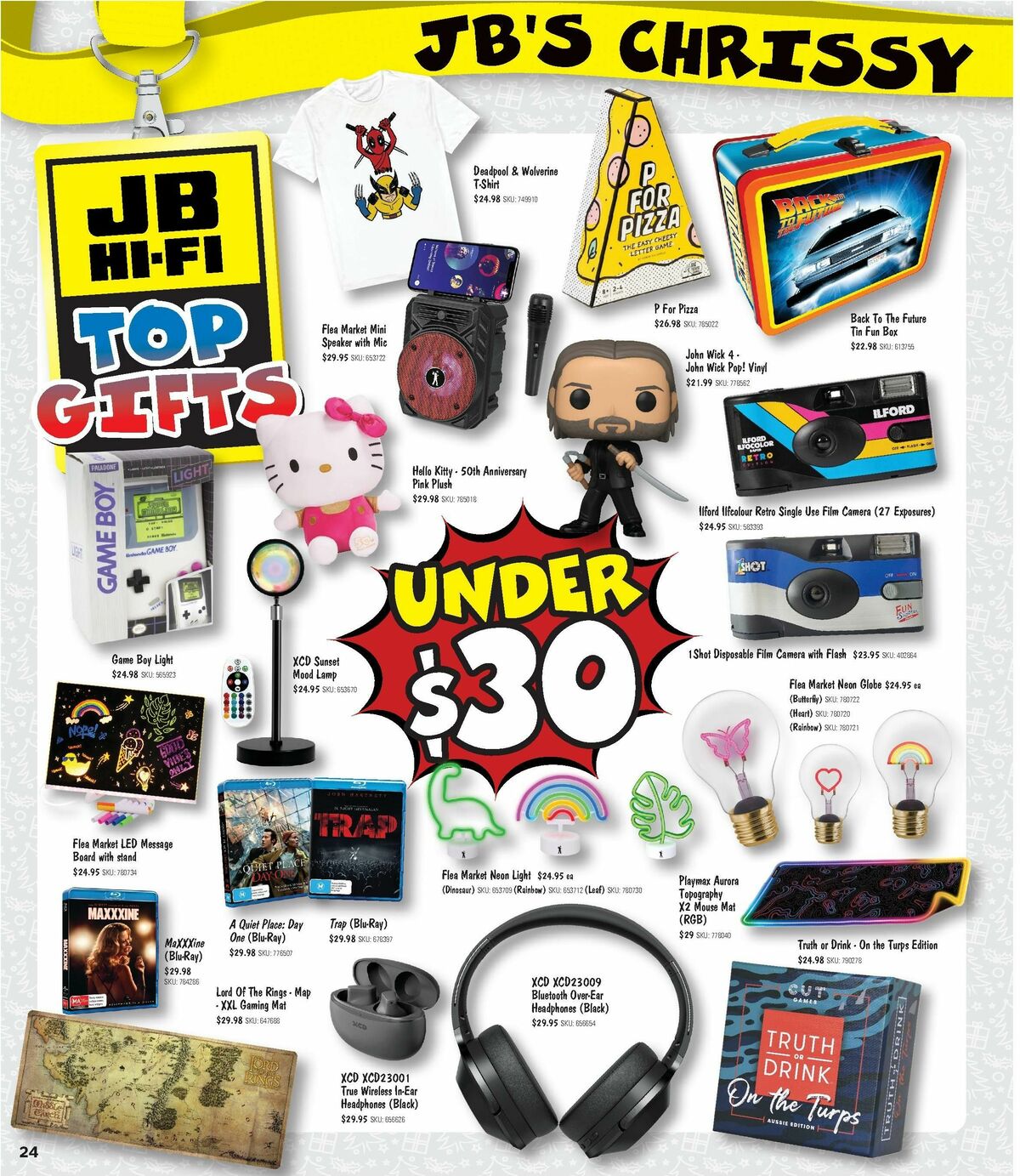 JB Hi-Fi Christmas Gift Ideas Catalogues from 13 November