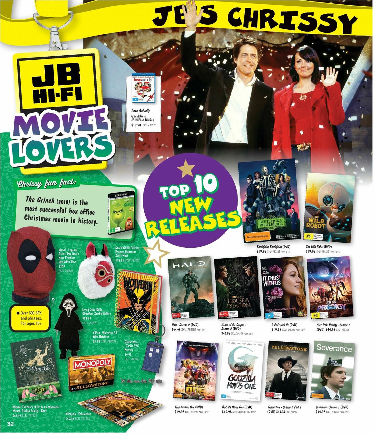 JB Hi-Fi Christmas Gift Ideas Catalogues from 13 November