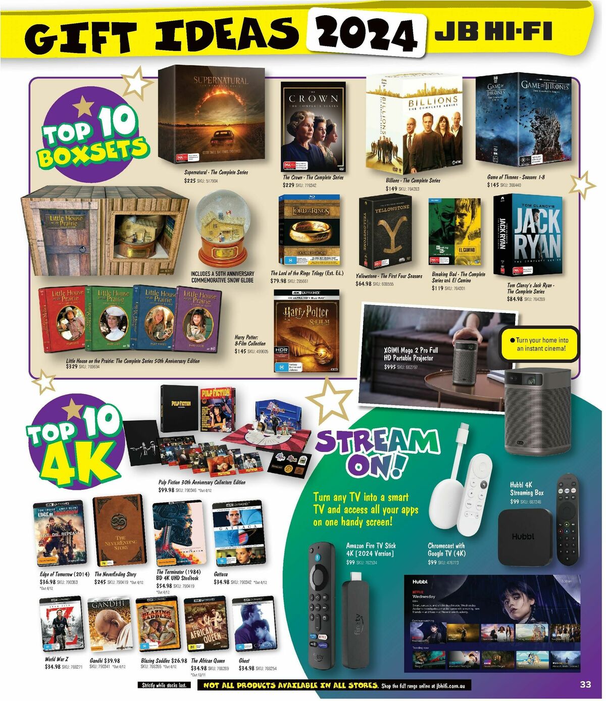 JB Hi-Fi Christmas Gift Ideas Catalogues from 13 November