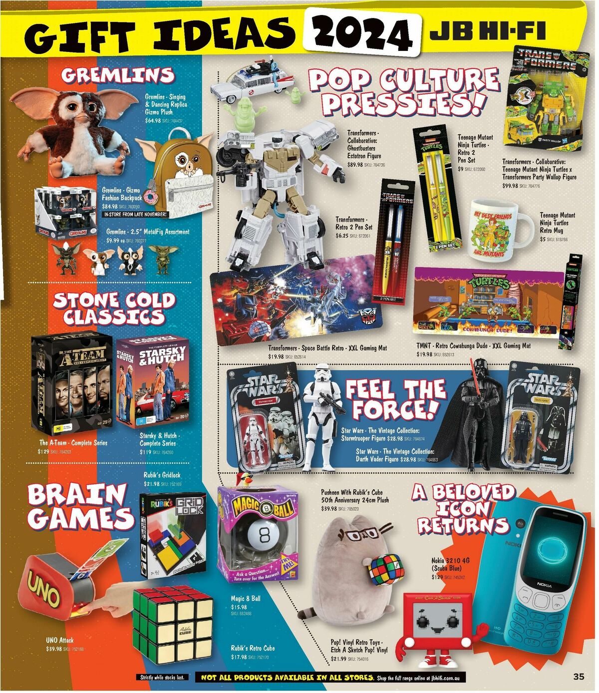 JB Hi-Fi Christmas Gift Ideas Catalogues from 13 November