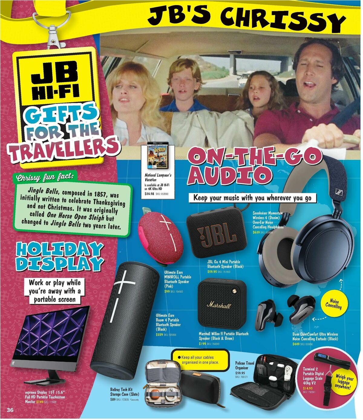 JB Hi-Fi Christmas Gift Ideas Catalogues from 13 November