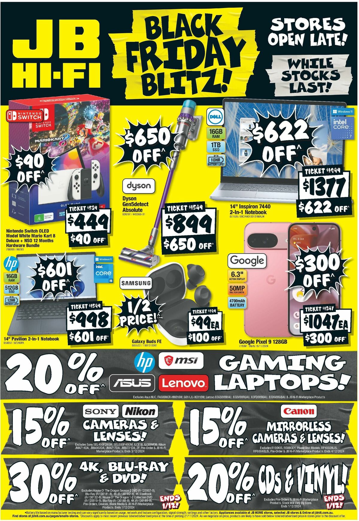 JB Hi-Fi Catalogues from 29 November