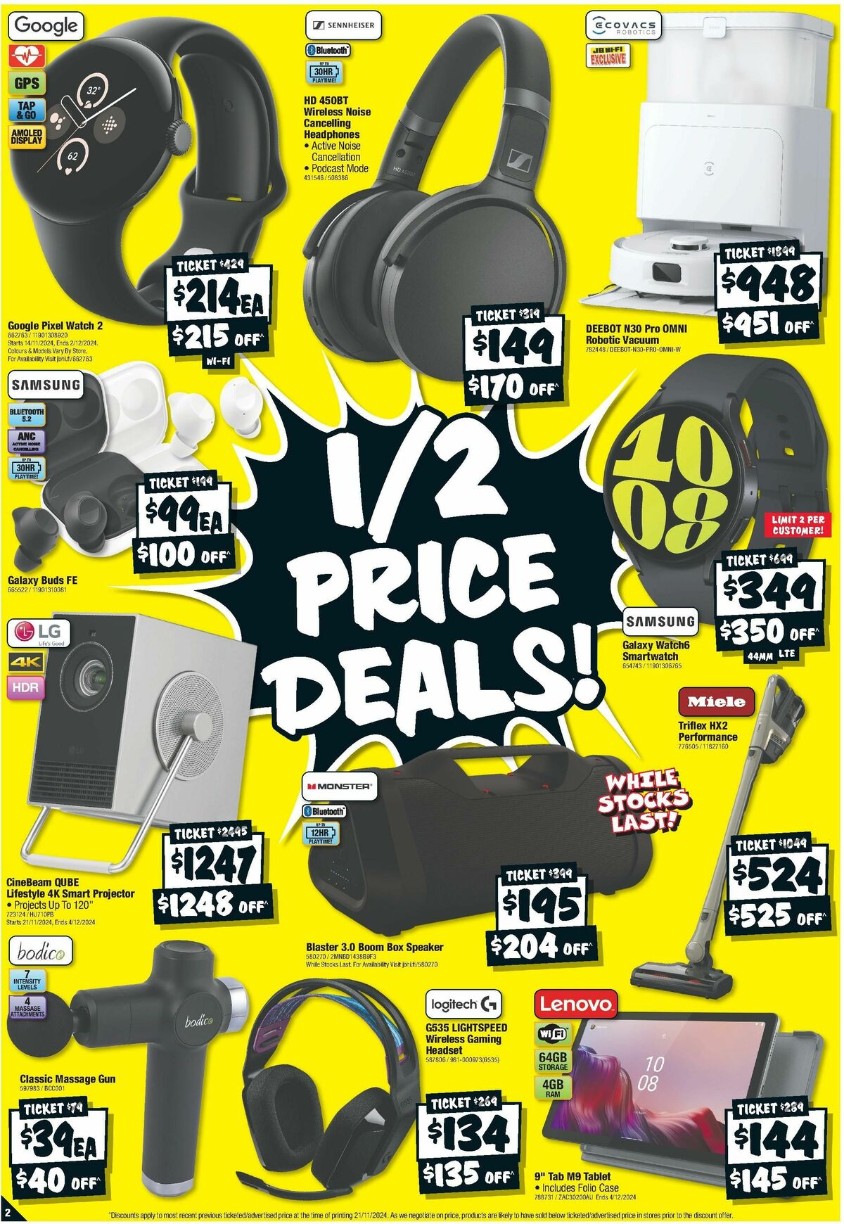 JB Hi-Fi Catalogues from 29 November