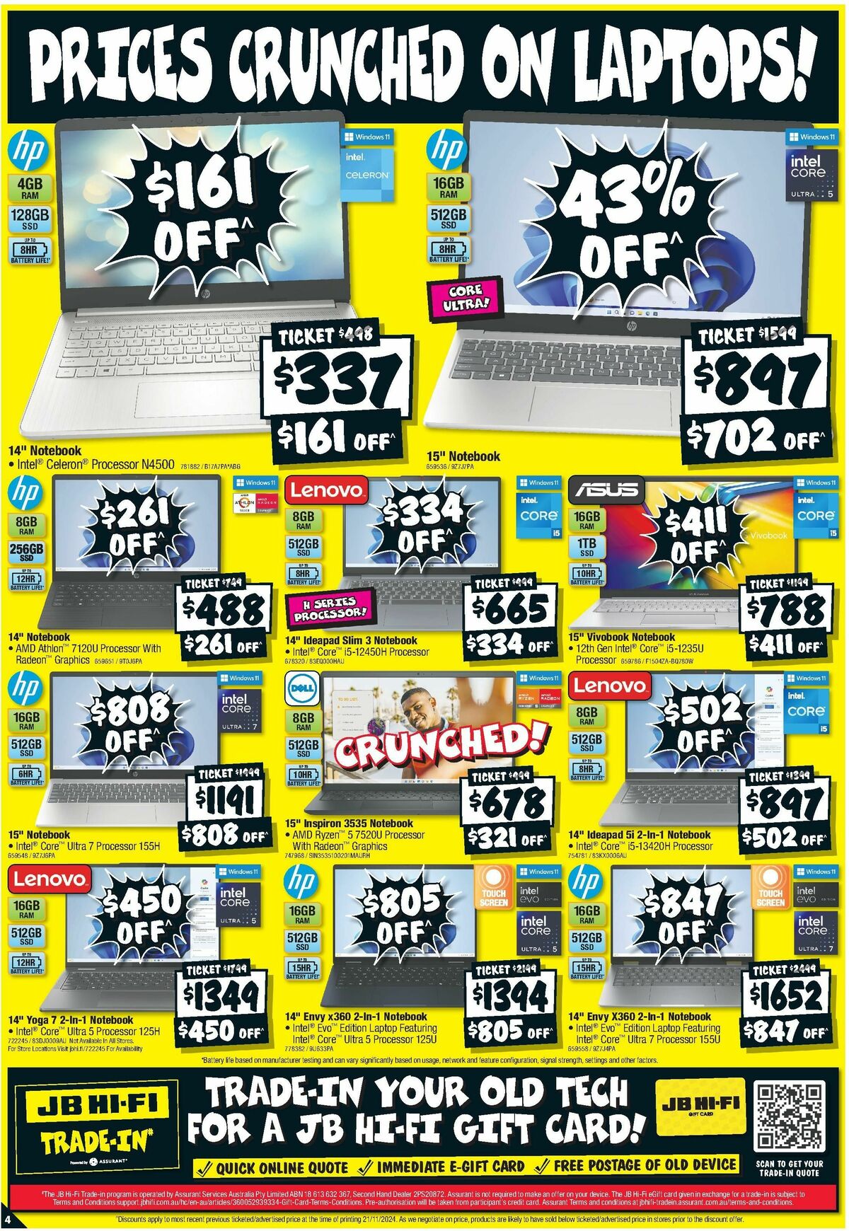 JB Hi-Fi Catalogues from 29 November