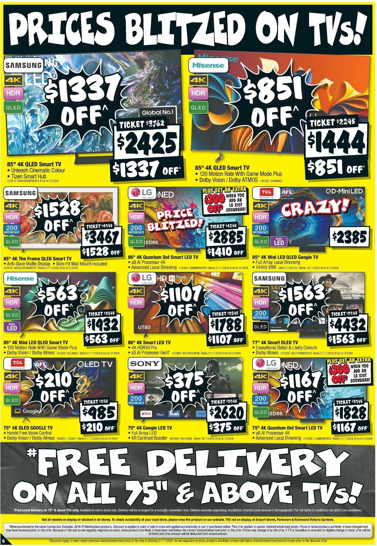 JB Hi-Fi Catalogues from 29 November