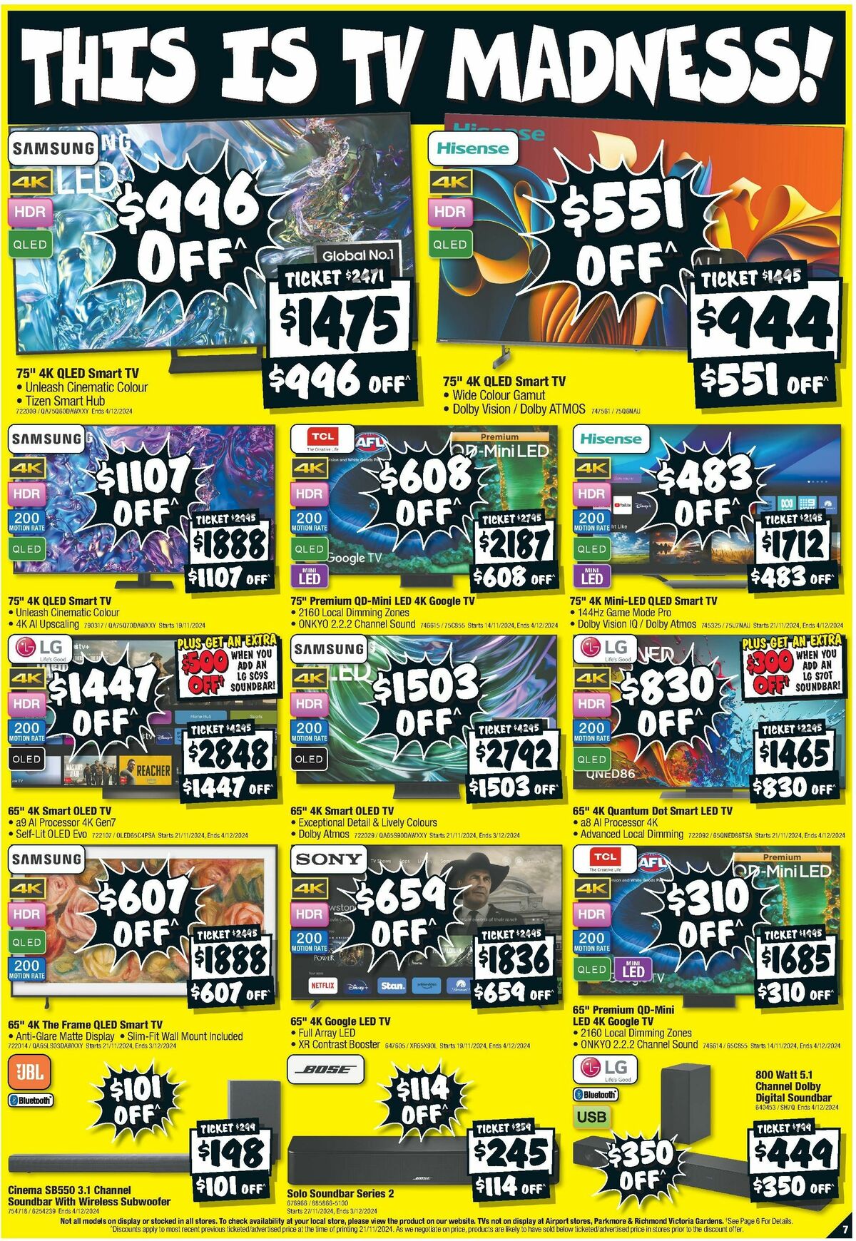 JB Hi-Fi Catalogues from 29 November