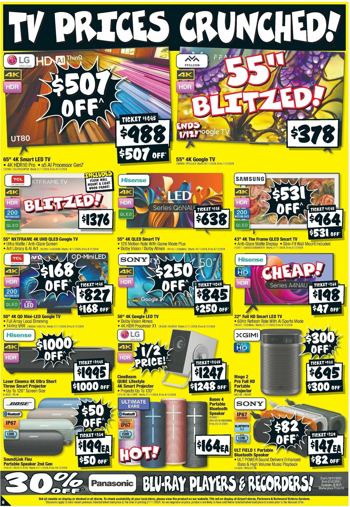 JB Hi-Fi Catalogues from 29 November