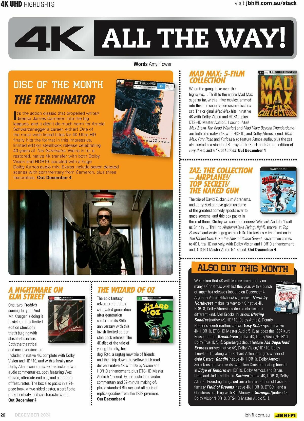 JB Hi-Fi Magazine December Catalogues from 1 December