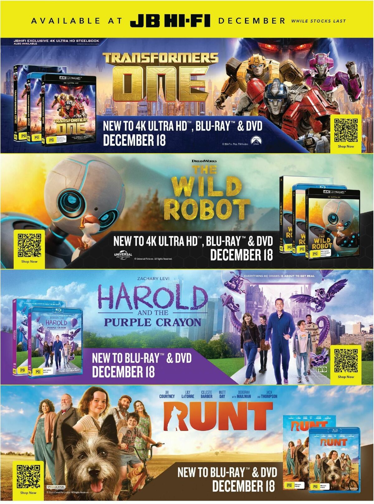 JB Hi-Fi Magazine December Catalogues from 1 December