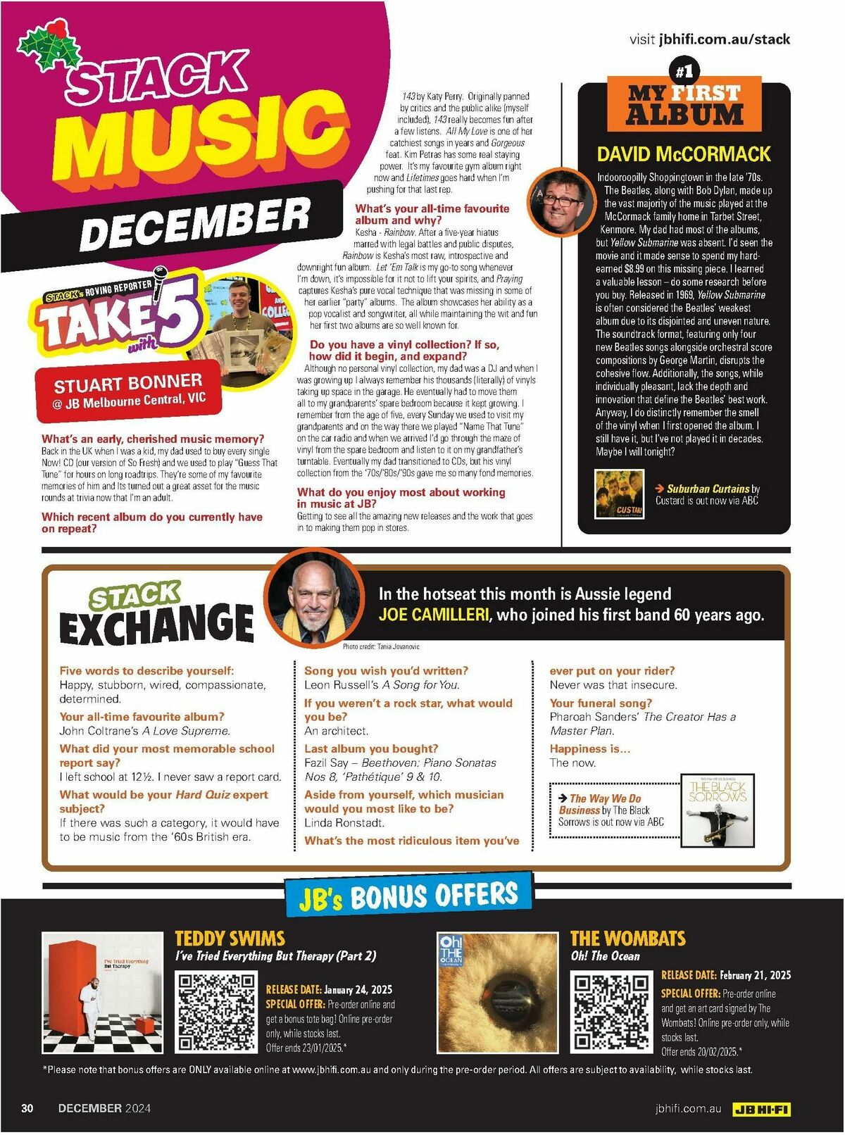 JB Hi-Fi Magazine December Catalogues from 1 December