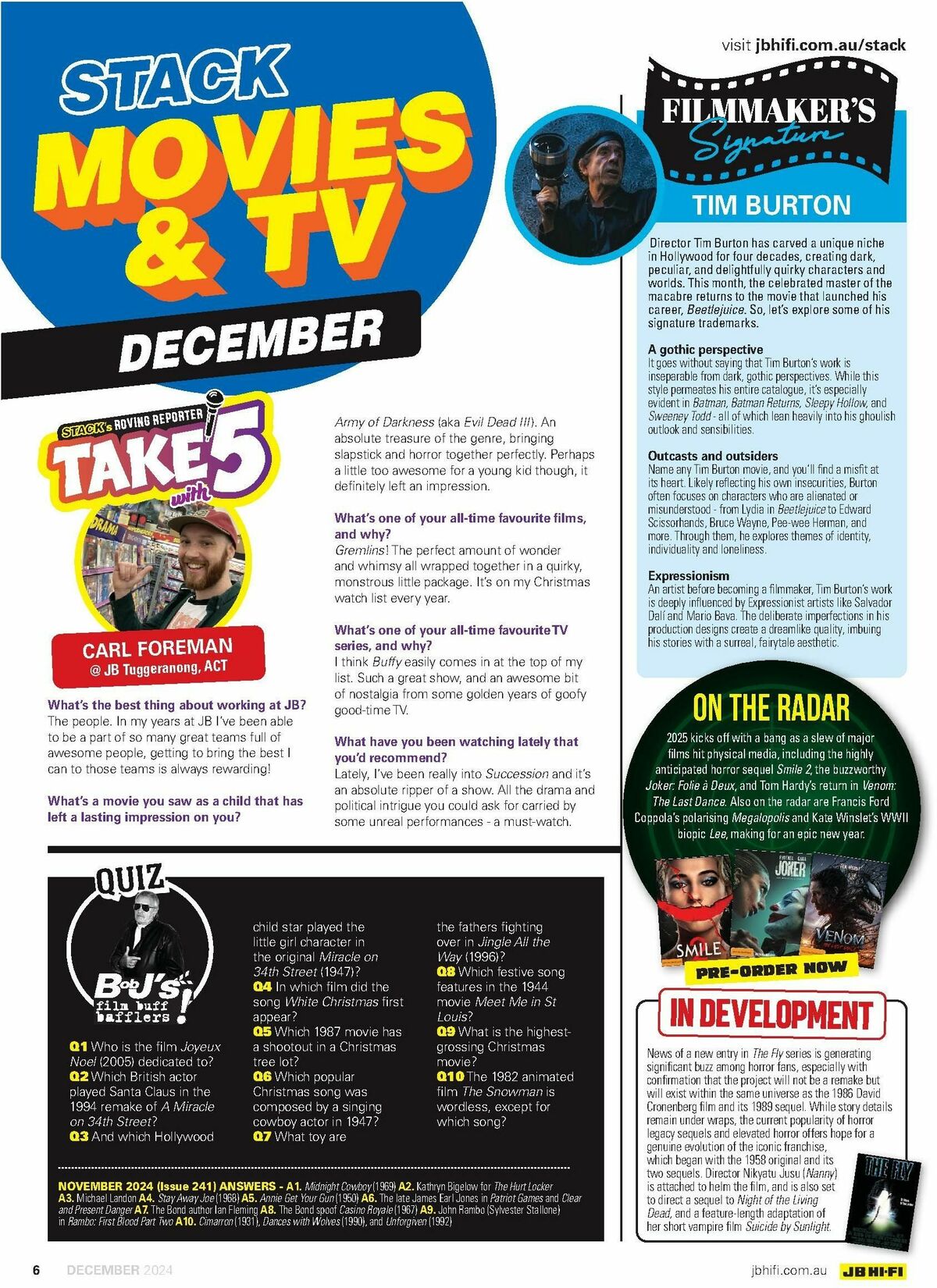 JB Hi-Fi Magazine December Catalogues from 1 December