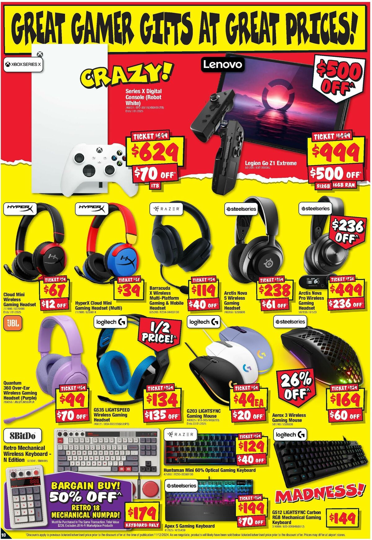 JB Hi-Fi Last Minute Xmas Gifts! Catalogues from 17 December