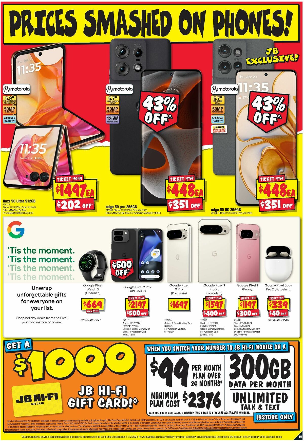 JB Hi-Fi Last Minute Xmas Gifts! Catalogues from 17 December