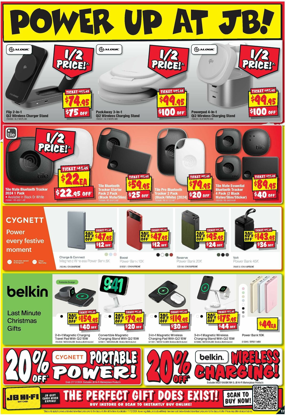 JB Hi-Fi Last Minute Xmas Gifts! Catalogues from 17 December