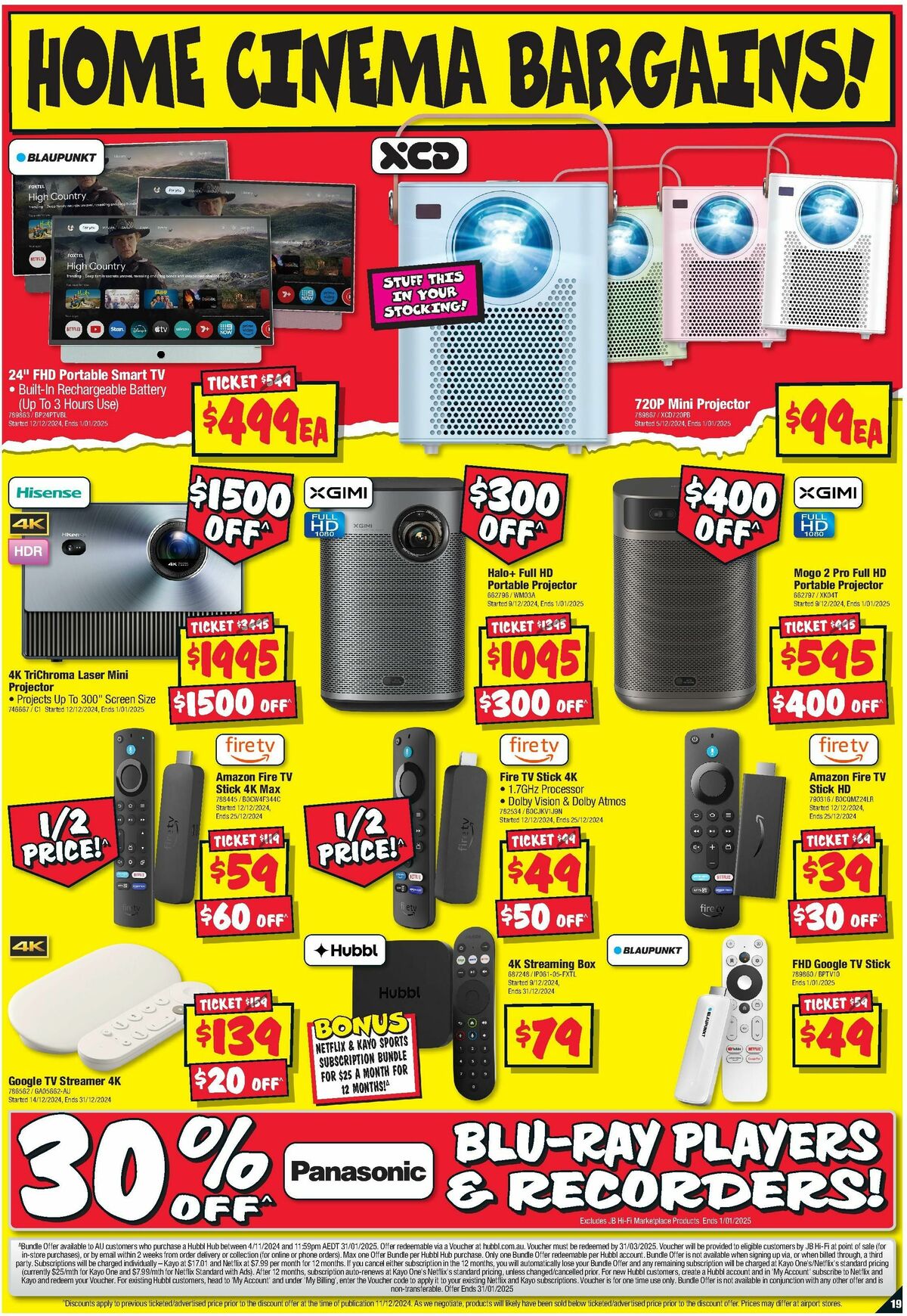 JB Hi-Fi Last Minute Xmas Gifts! Catalogues from 17 December