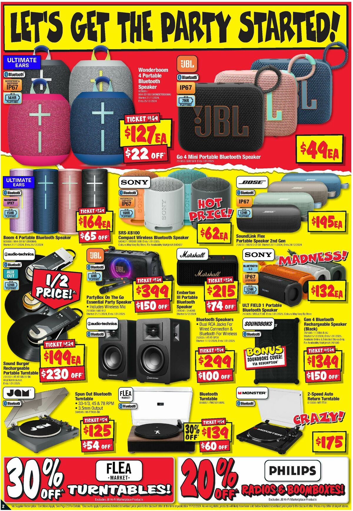 JB Hi-Fi Last Minute Xmas Gifts! Catalogues from 17 December