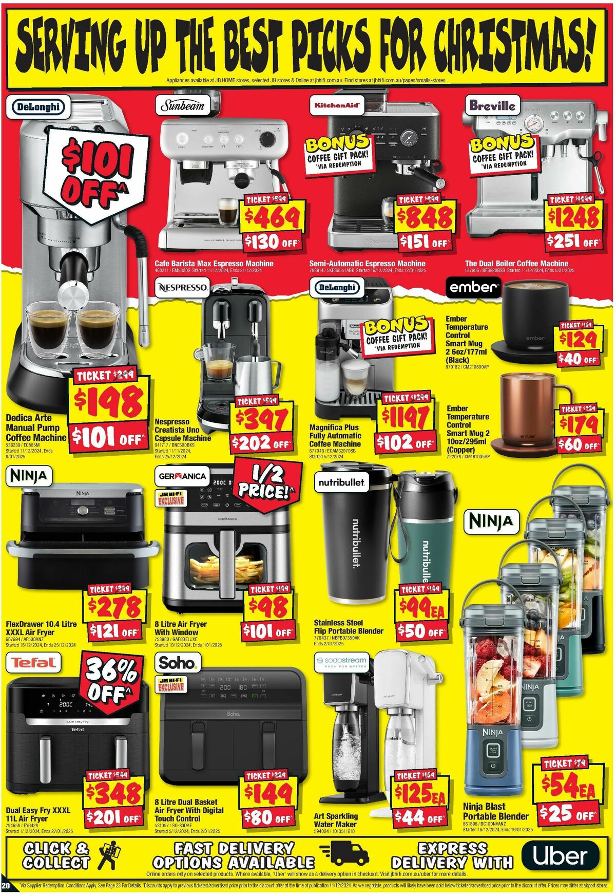 JB Hi-Fi Last Minute Xmas Gifts! Catalogues from 17 December