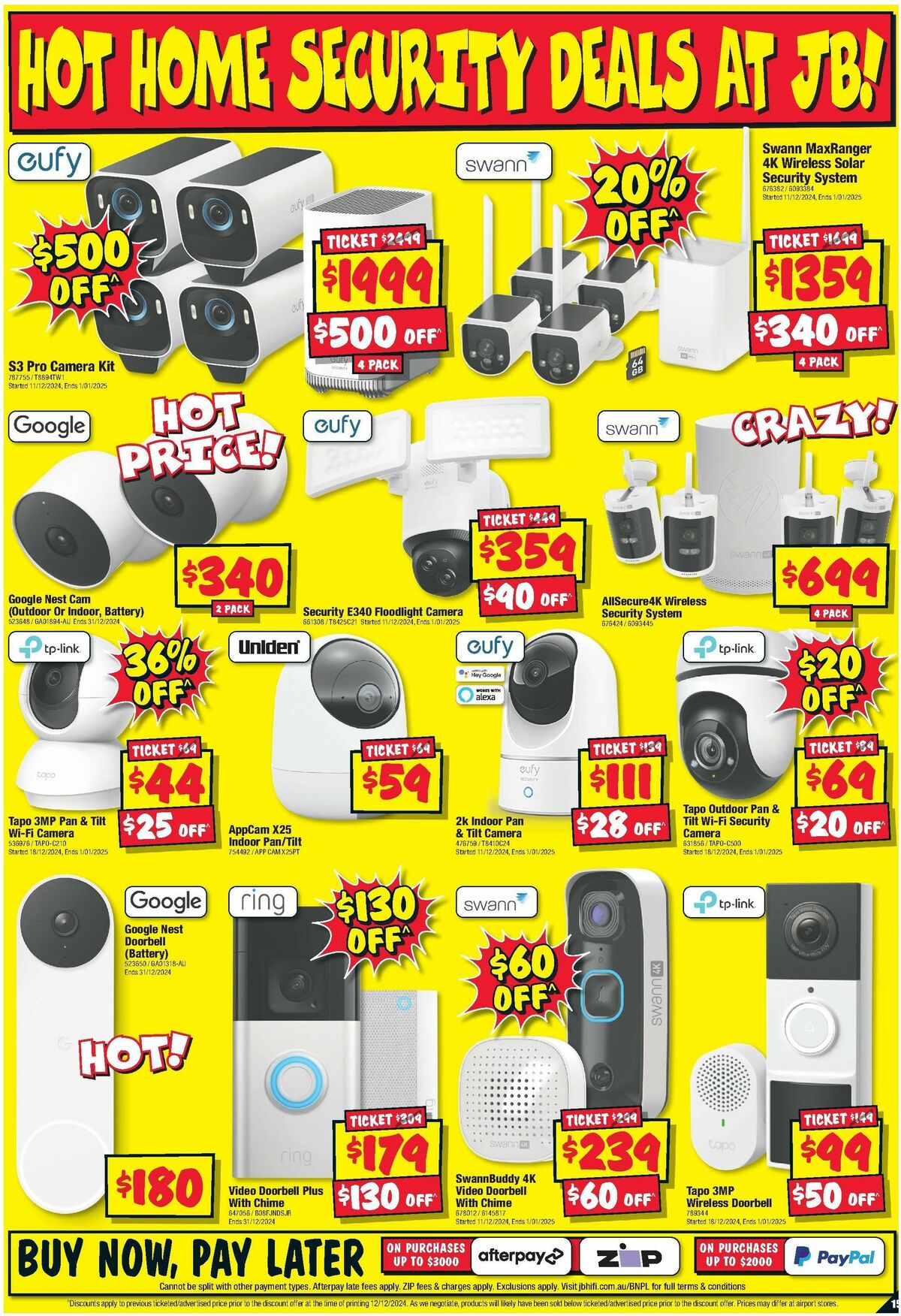 JB Hi-Fi Catalogues from 21 December