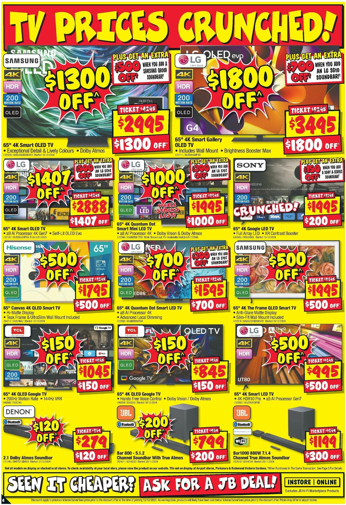 JB Hi-Fi Catalogues from 21 December