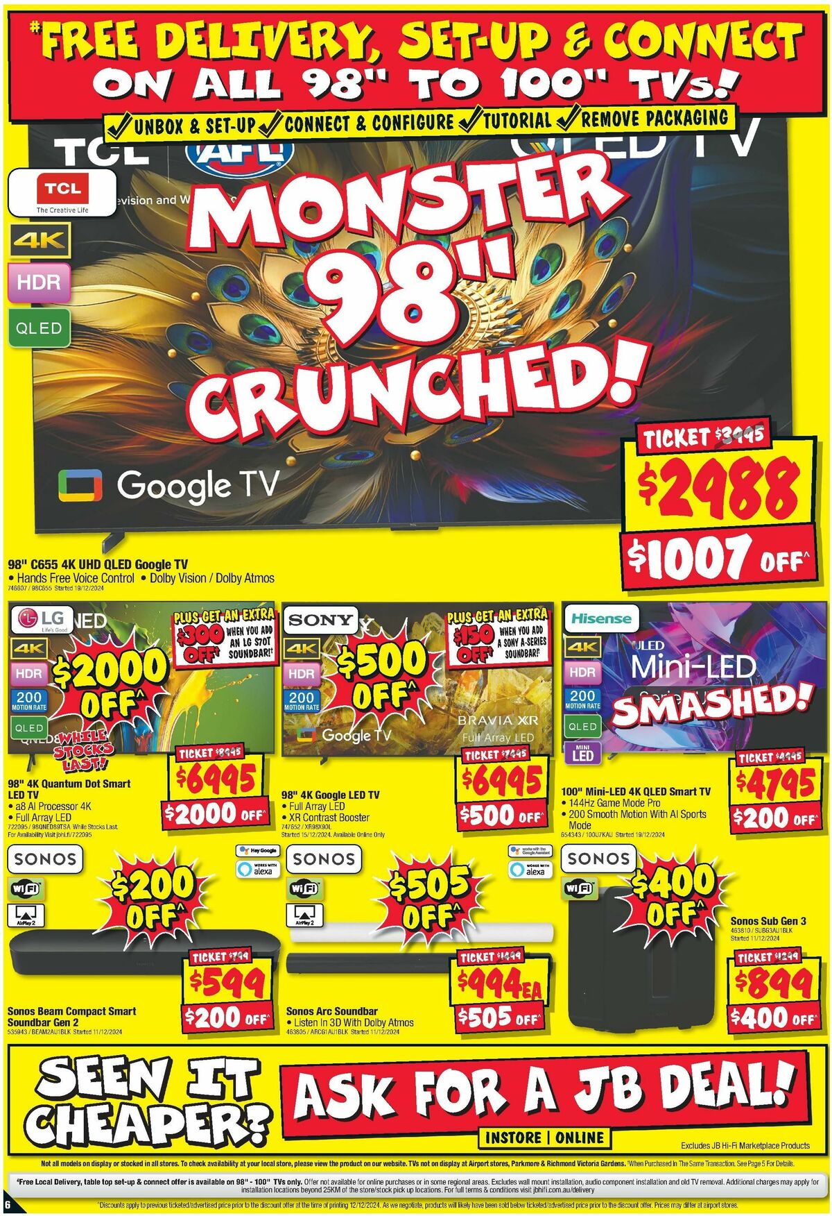 JB Hi-Fi Catalogues from 21 December