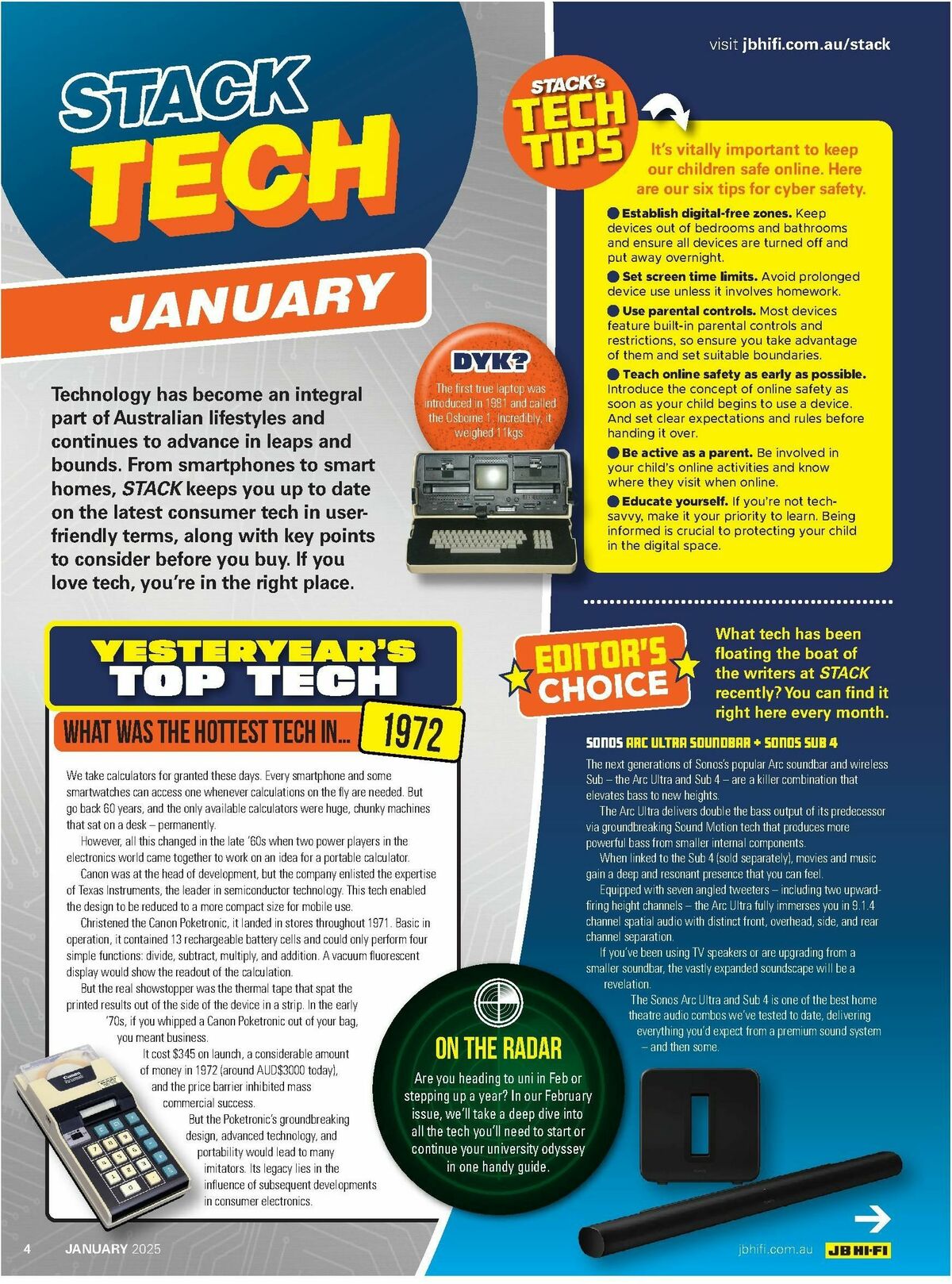 JB Hi-Fi Magazine January Catalogues from 1 January