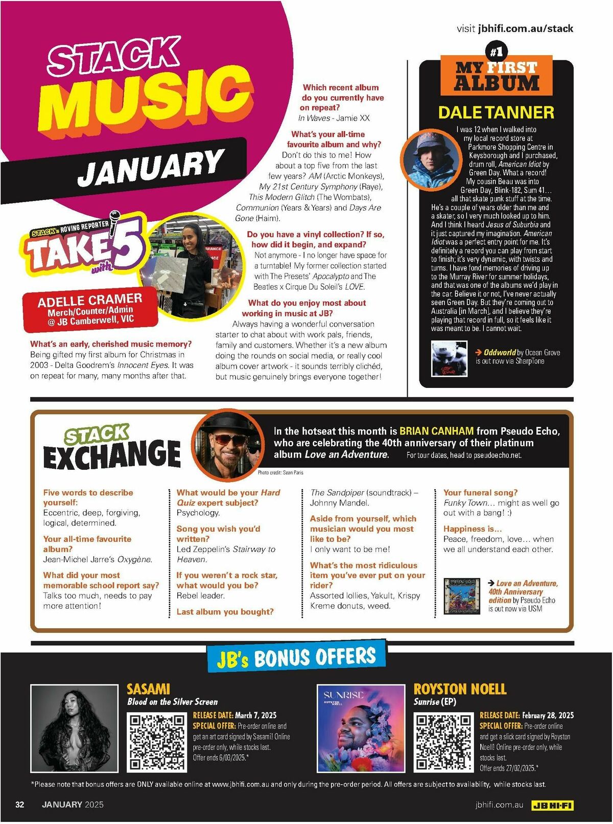 JB Hi-Fi Magazine January Catalogues from 1 January