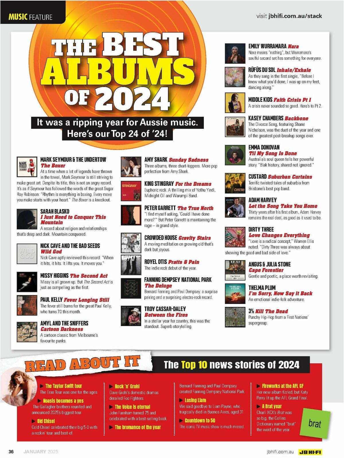 JB Hi-Fi Magazine January Catalogues from 1 January