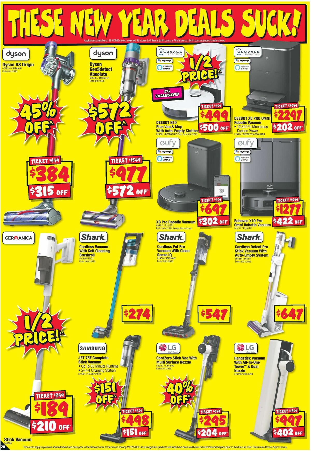 JB Hi-Fi Catalogues from 2 January