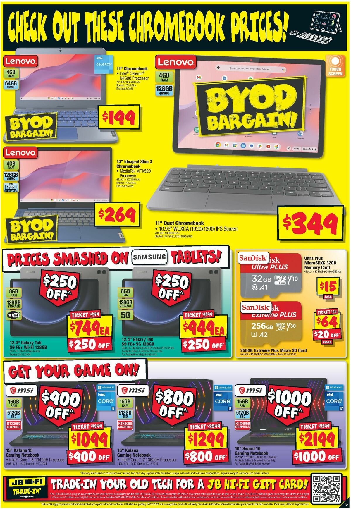 JB Hi-Fi Catalogues from 2 January