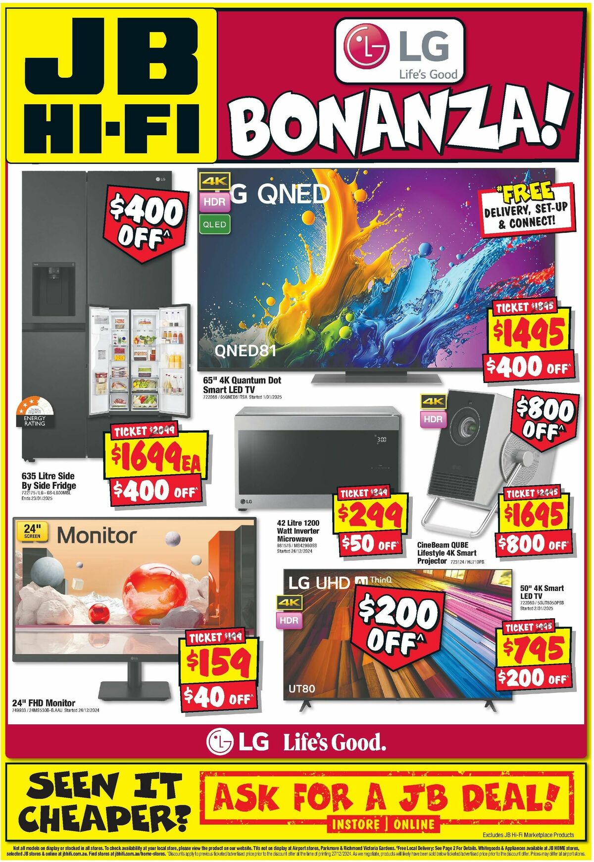 JB Hi-Fi Catalogues from 9 January