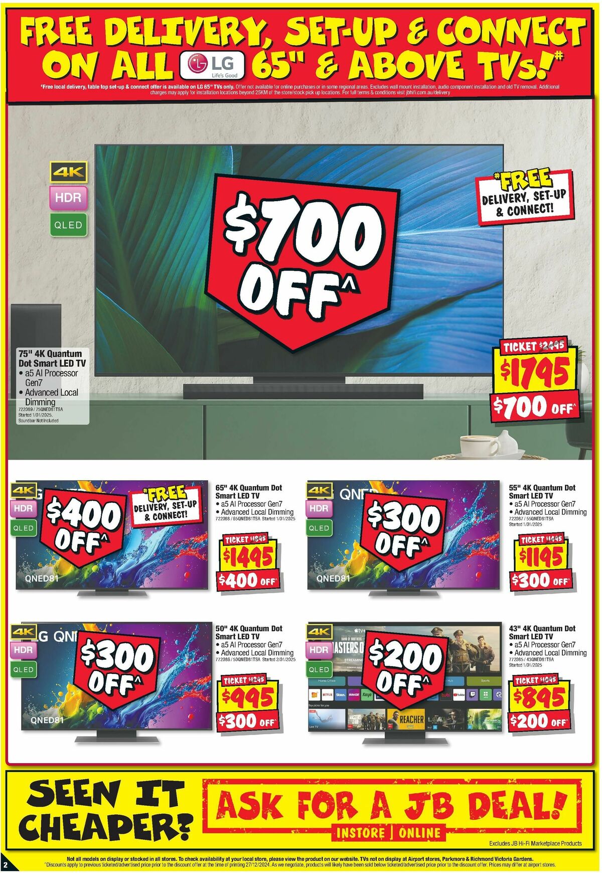 JB Hi-Fi Catalogues from 9 January