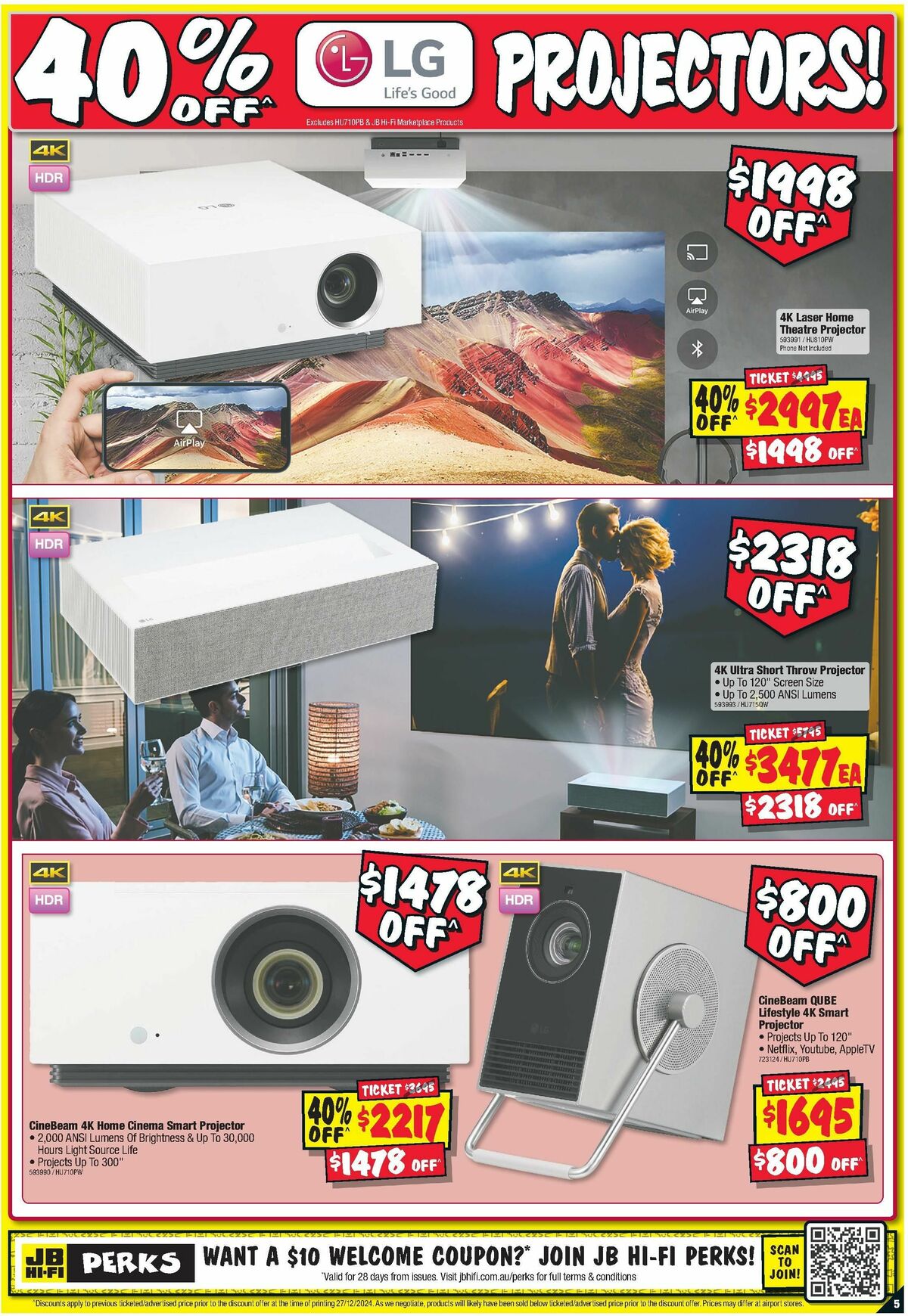 JB Hi-Fi Catalogues from 9 January