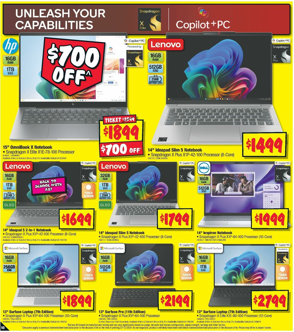 JB Hi-Fi School Time Sellout Catalogues from 9 January