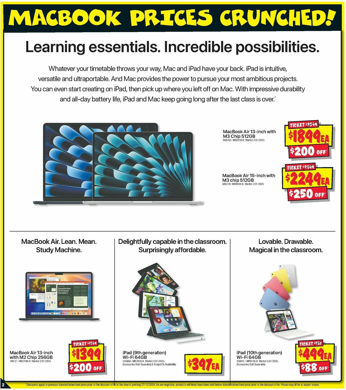 JB Hi-Fi School Time Sellout Catalogues from 9 January