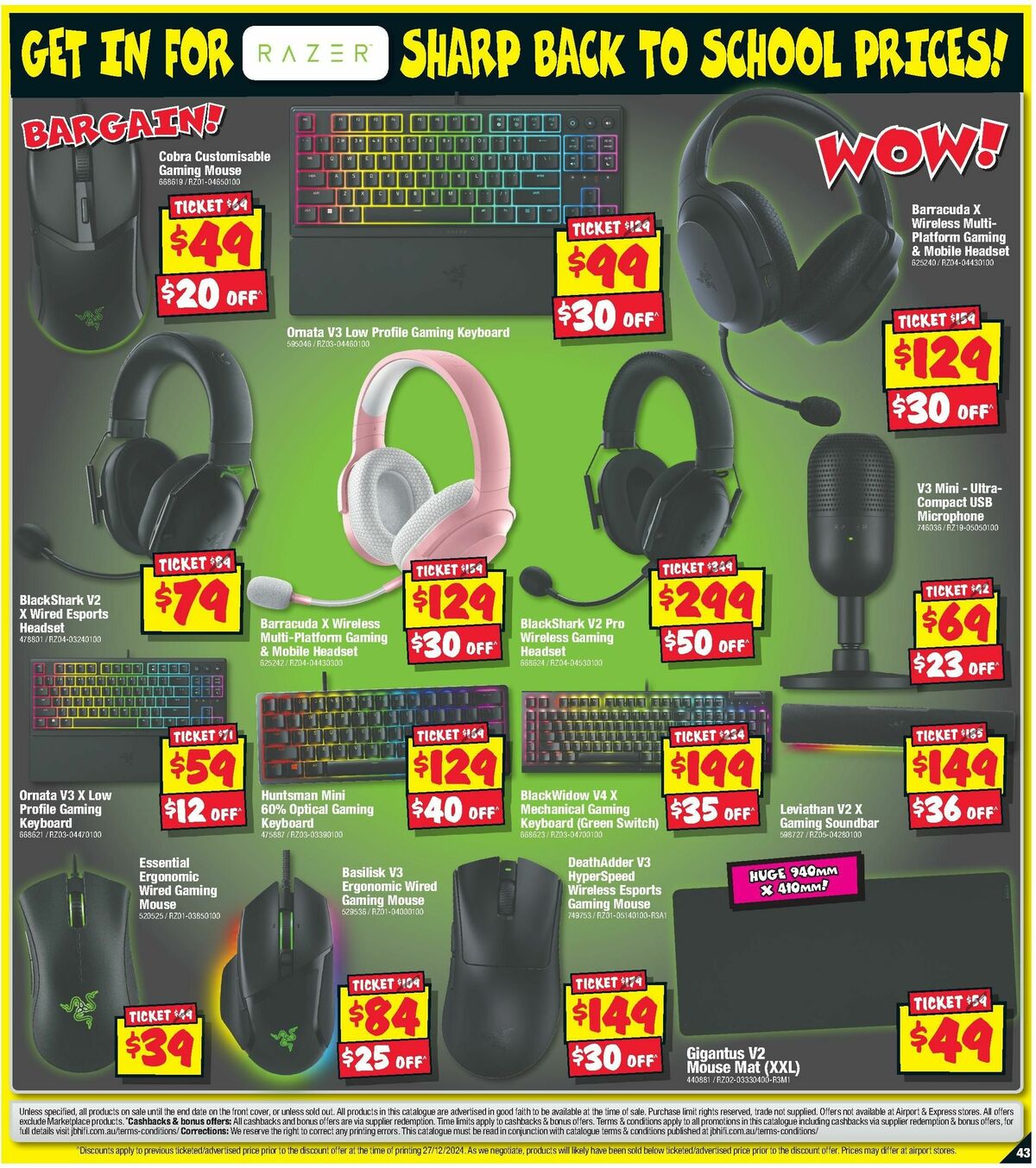 JB Hi-Fi School Time Sellout Catalogues from 9 January