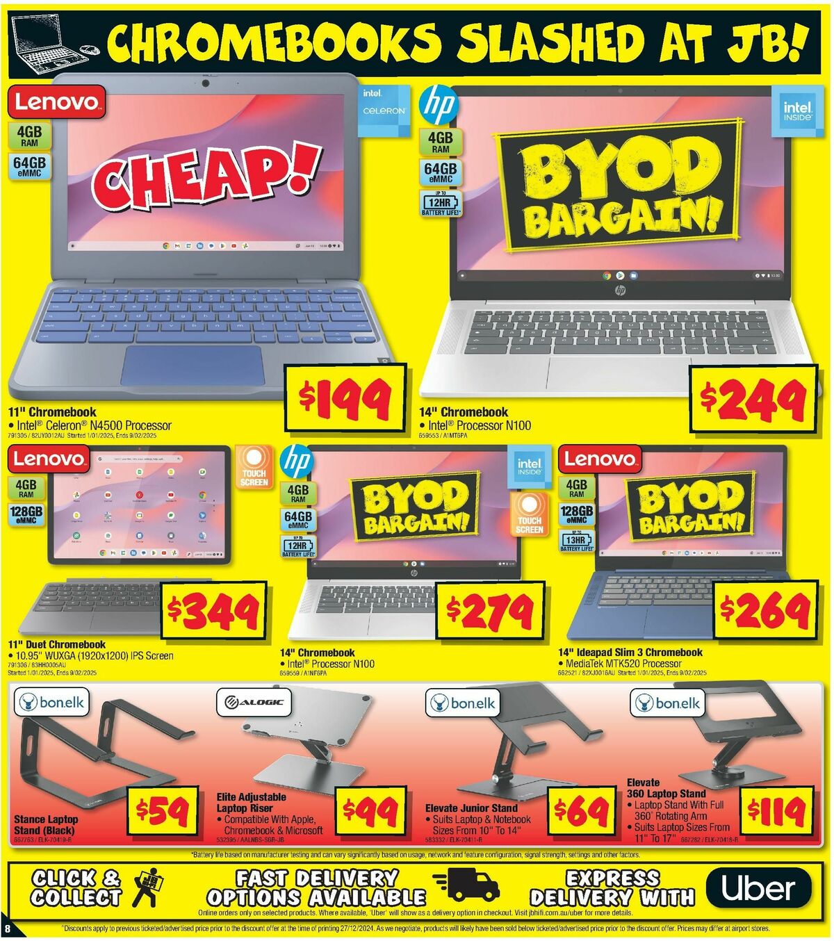 JB Hi-Fi School Time Sellout Catalogues from 9 January